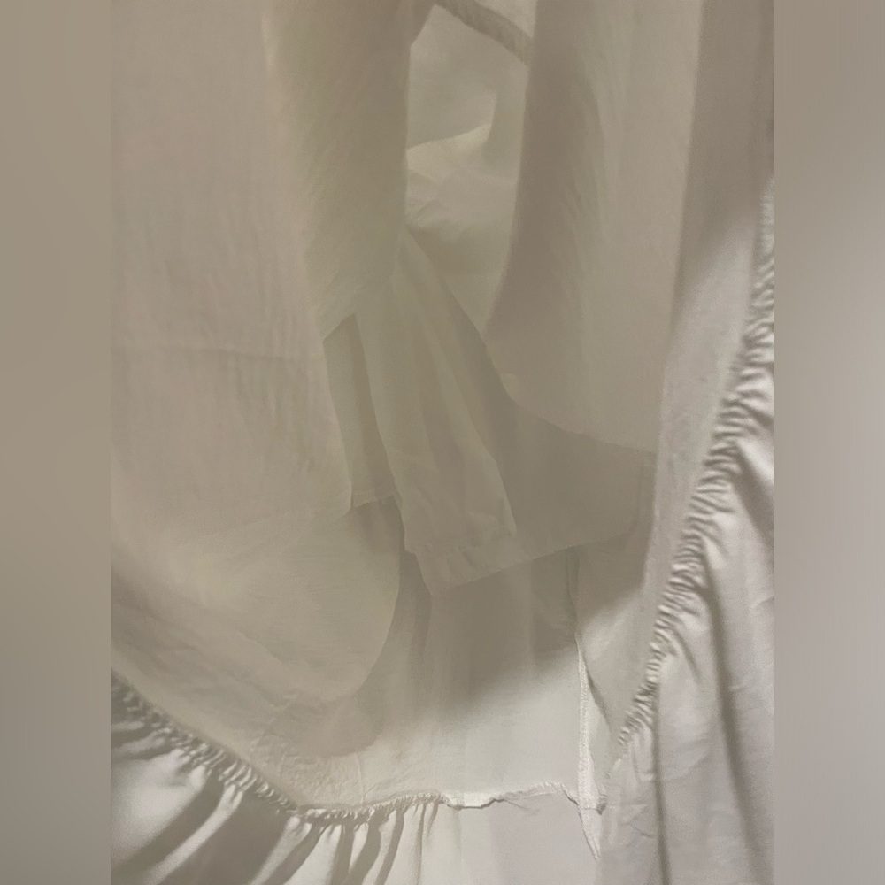 SHEIN- White Maxi Dress- Size Large - Picture 3 of 8